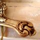 Pair of bronze bedside lamps