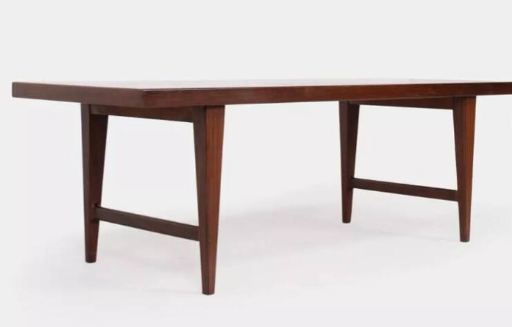 Table basse en palissandre Edmund Jørgensen 1960