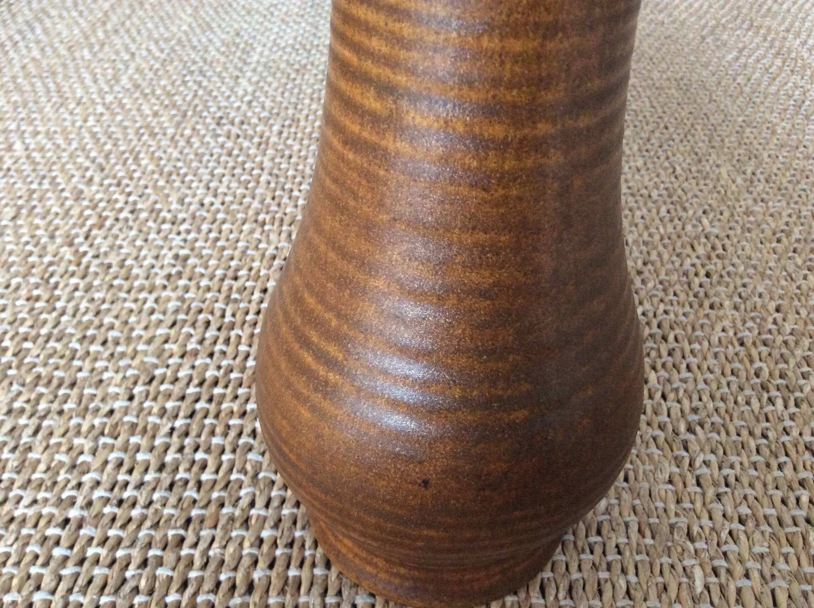 Stoneware sugar bowl