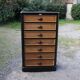 Semainier bois massif style Louis Philippe XIX eme