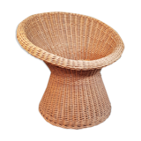 Vintage wicker chair egon