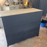 Black low buffet