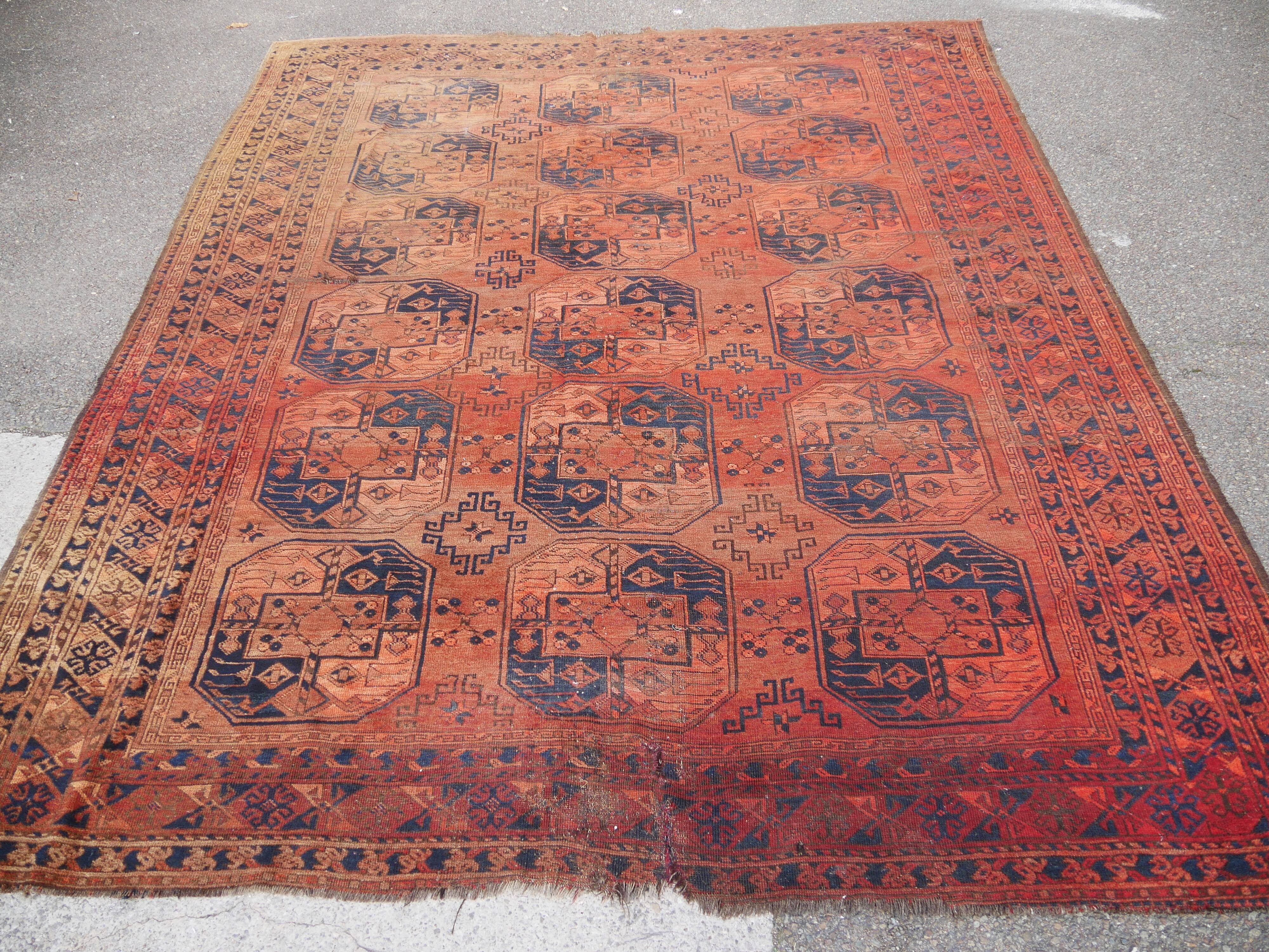 Afghan carpet ersari  285 x  225 cm