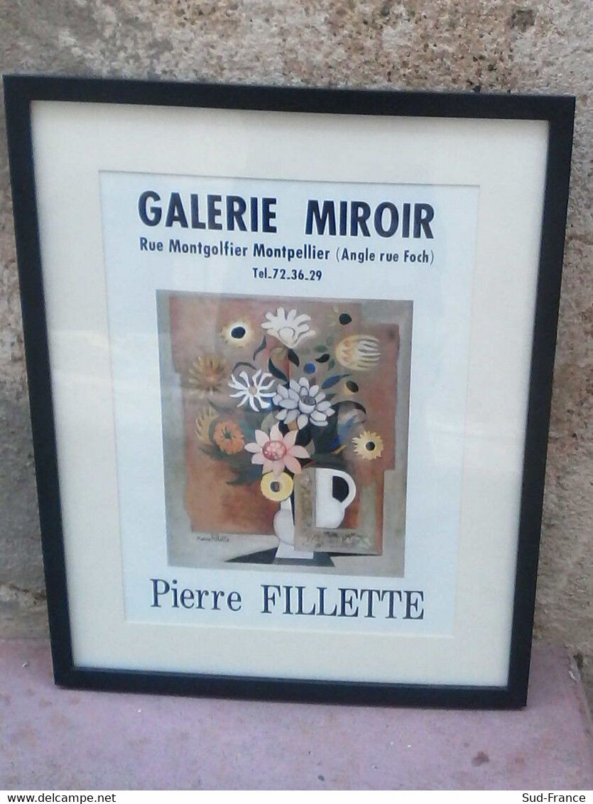 Affiche Galerie Pierre Fillette