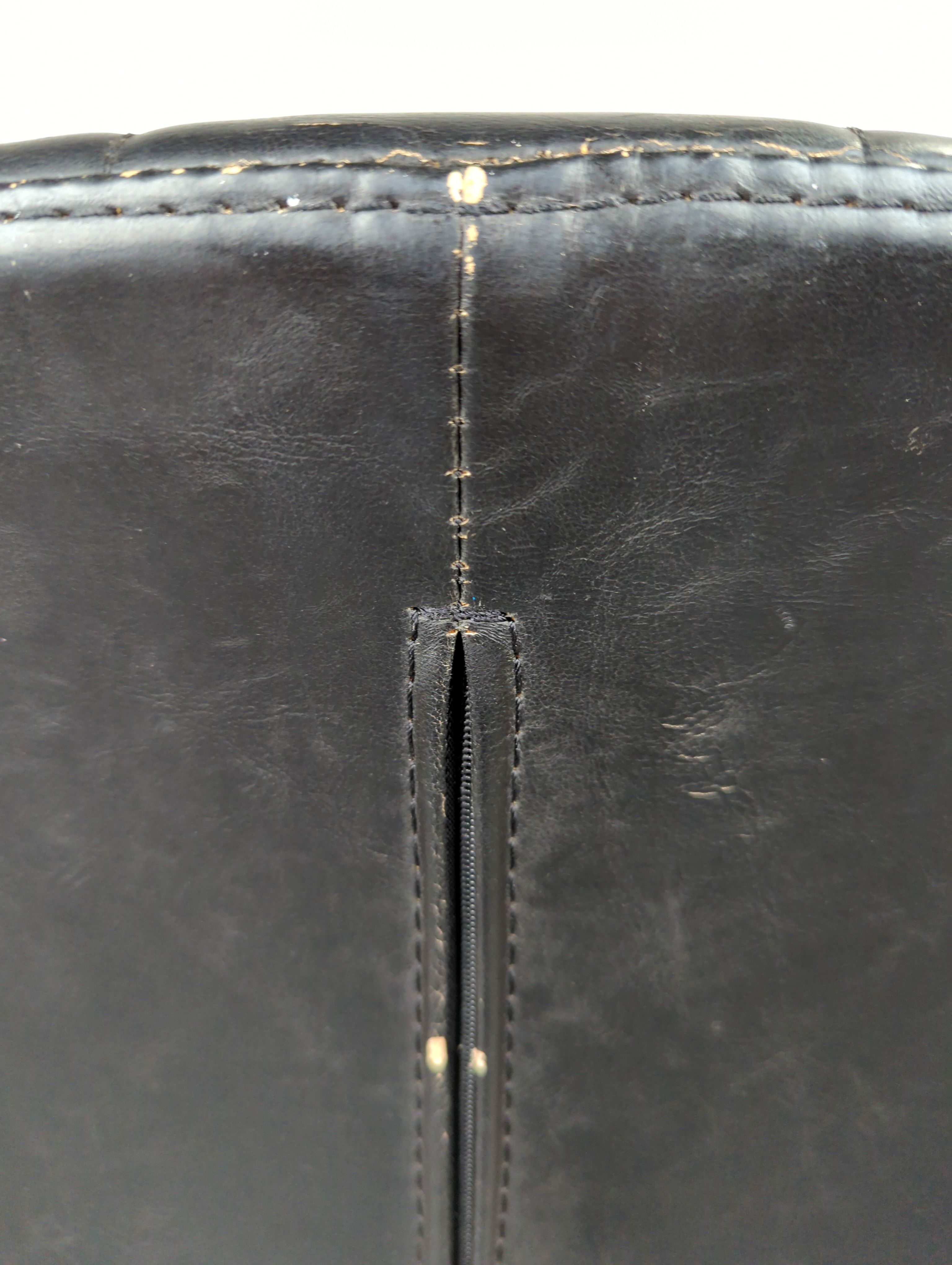 Zuiver black leather chair