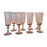 8 Rosaline champagne flutes