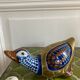 Brass duck and ceramic