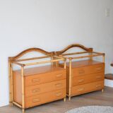 Commode en bambou