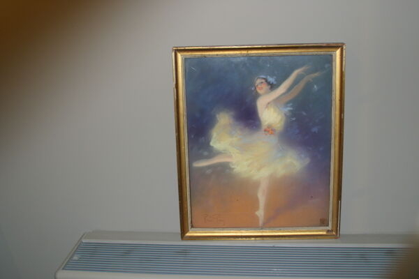 Tableau la danseuse René Péan