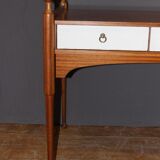 Flat Desk Three Drawers And Lacquer Maison Gauthier Around 1960