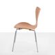 Arne Jacobsen oak butterfly chair model 3107