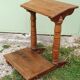 Pray to God in solid walnut