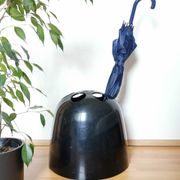 Black Dedalo Umbrella Stand by Artemide, Italian 1960s Design