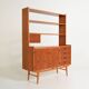 Scandinavian bookcase with cabinet, 1960s