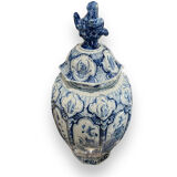 Delft earthenware vase XIXth