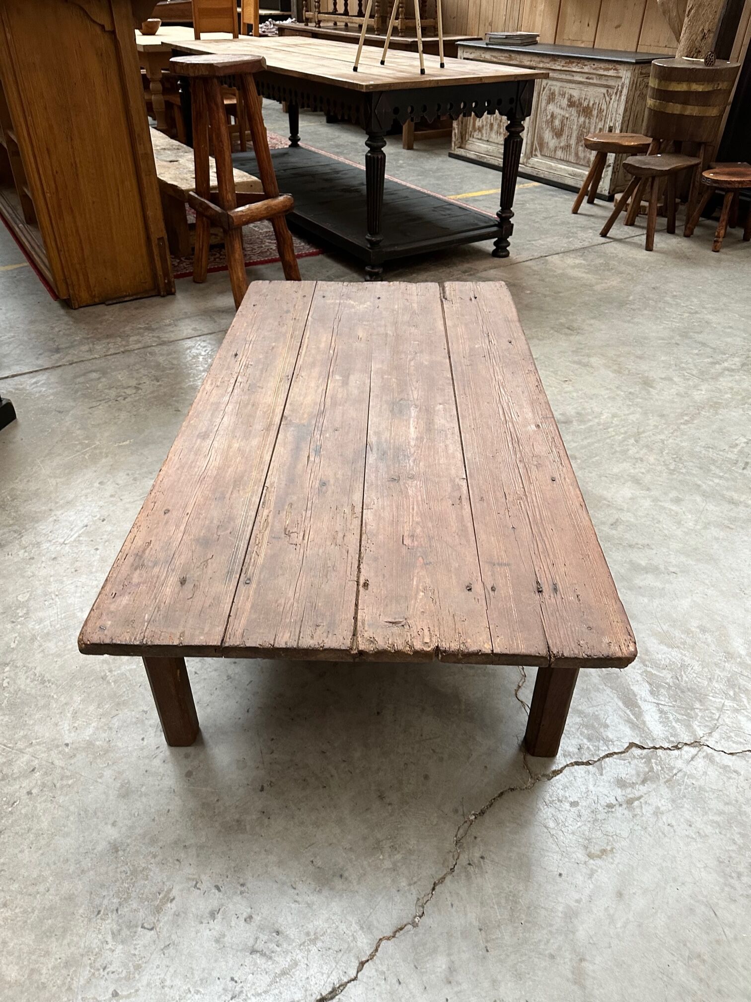 Old coffee table