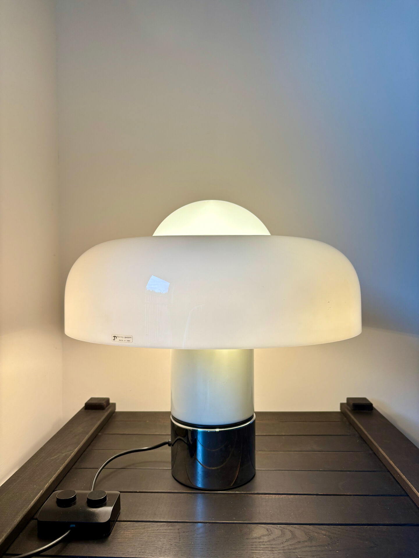 Brumbury lamp, Harvey Guzzini edition