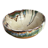 Painted terracotta bowl