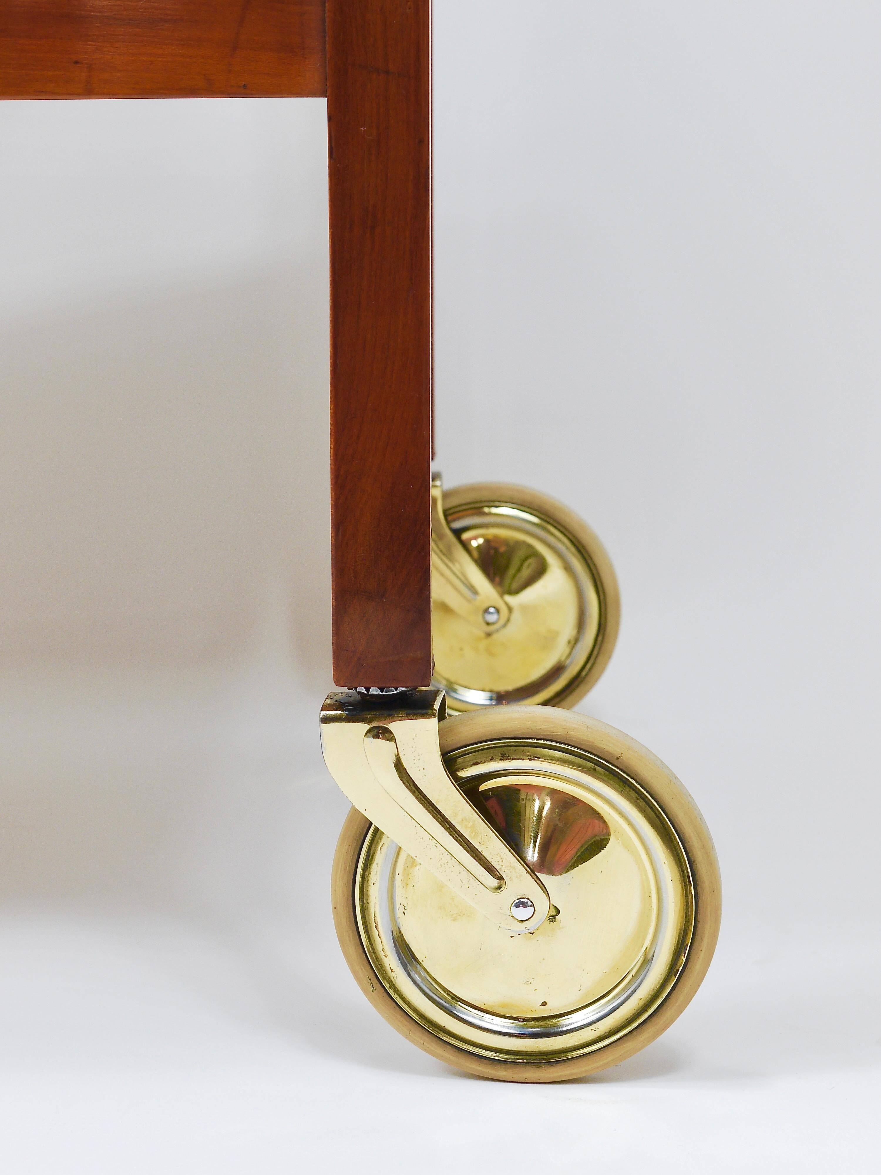 Julius Jirasek Werkstätte Hagenauer Bar Cart, Vienna, 1930s