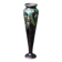 Enameled vase, art nouveau, Limoges, Jules Sarlandie