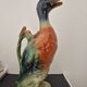 Vintage 1970s ceramic duck carafe.
