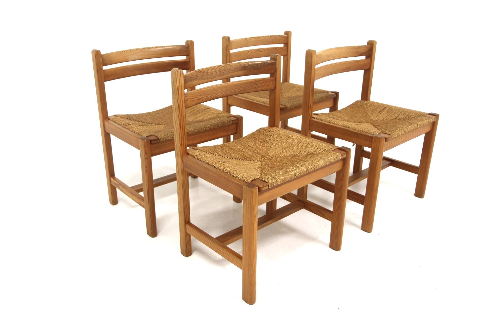 Set de 4 chaises scandinave "Asserbro", Børge Mogensen, Suède, 1960