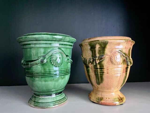 Duo of vases of Anduze
