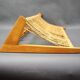 Mid-century coat rack and wall shelf, Czechoslovakia, 1950s