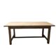 Oak farmhouse table