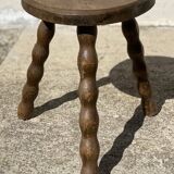Vintage 1960s tripod stool