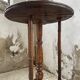 19th century oak pedestal console