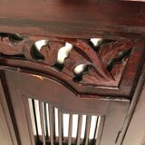 Vintage shuttered Indonesian mirror