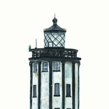 "Charlotte", the lighthouse, art print 21/29.7 cm