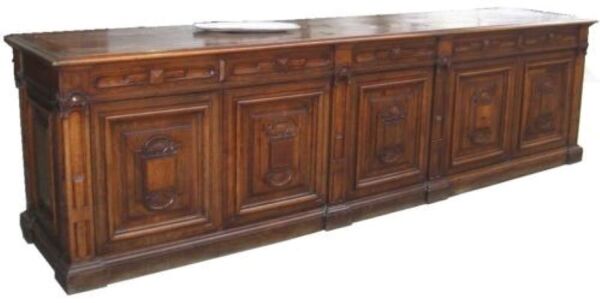 Comptoir banque de pharmacie XIX°