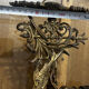 Pair of naturalistic wall sconces with fish circa 1900