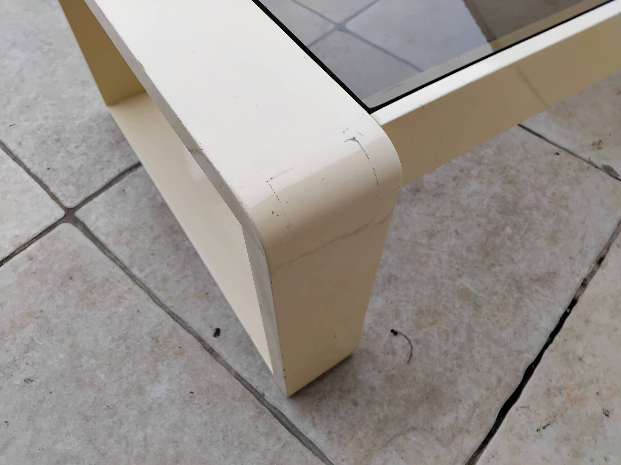 Table basse vintage année 70 design