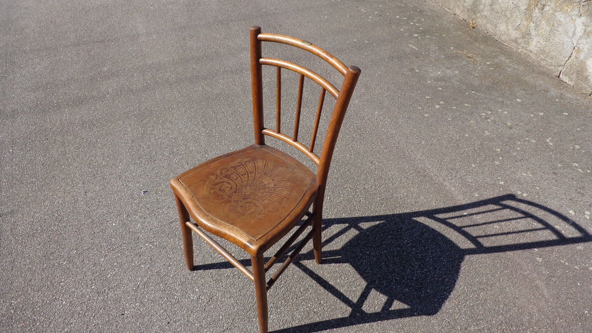 Bistro chair at the turn of the century
