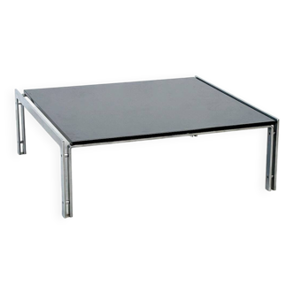 M1 granite and steel coffee table by Hank Kwint for Metaform