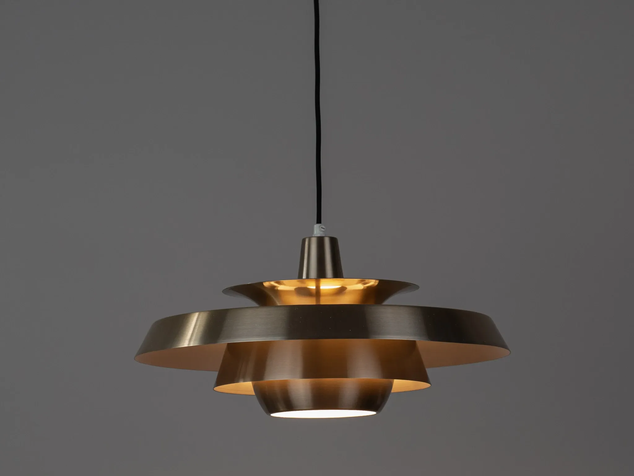 Danish vintage Superlight pendant lamp by David Mogensen, 1980s