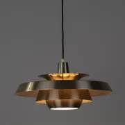 Suspension Superlight vintage danoise par David Mogensen, années 1980