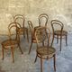 Set of Thonet chairs with caning