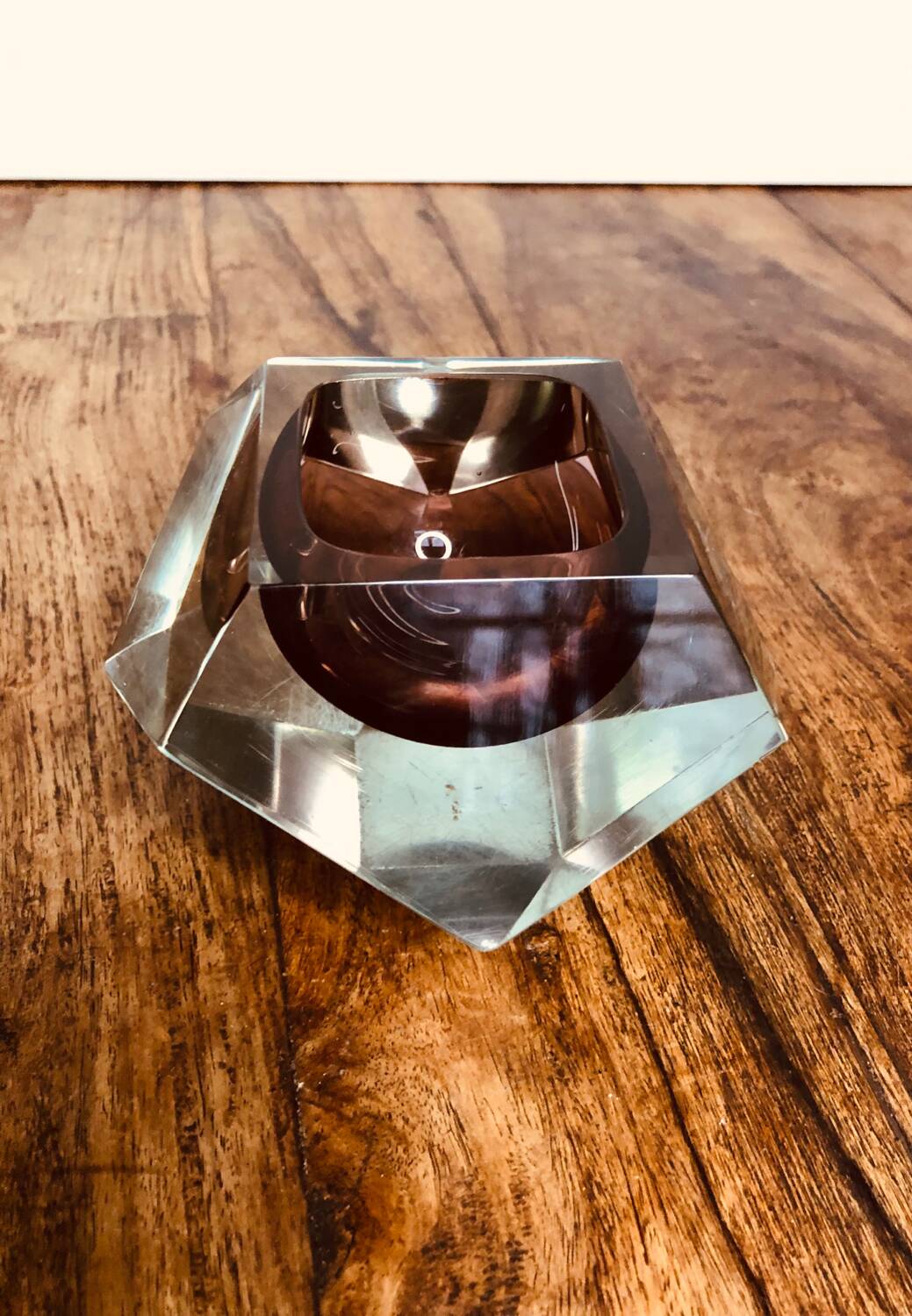 Murano glass ashtray
