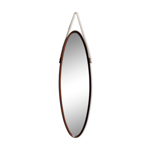 miroir scandinave ovale