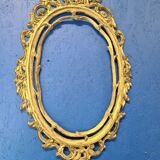 Golden cast iron frame