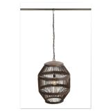 Lustre industriel transformé