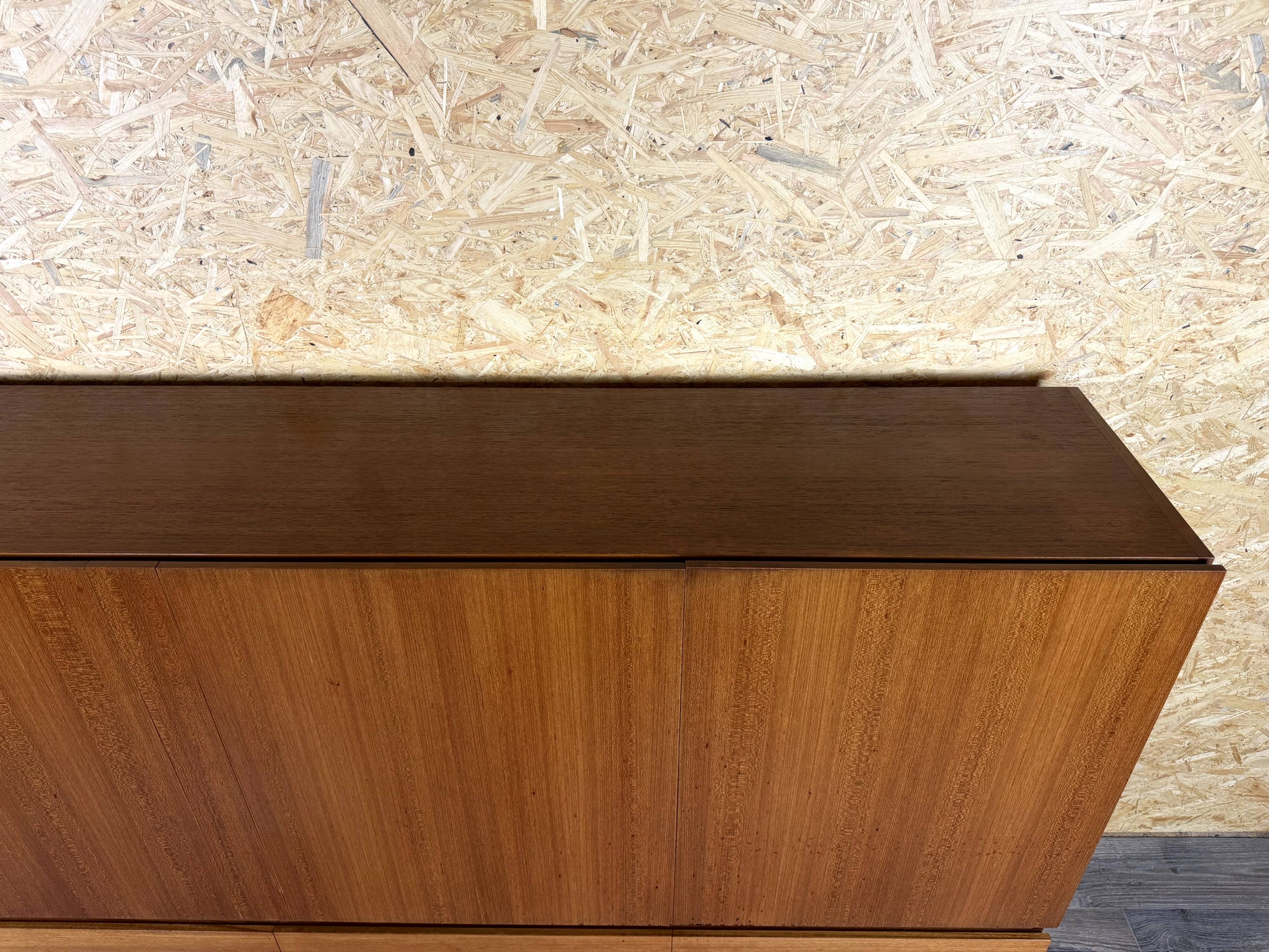 Buffet haut B60 en teck par Dieter Waeckerlin pour Behr, années 1960-1970