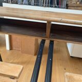 Double vintage school desk