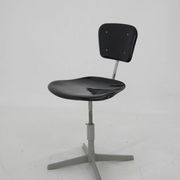 Chaise réglable industrielle, Tchécoslovaquie, années 1960
