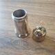 Sugar bowl, silver shaker, England