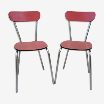 Set of two Formica chairs